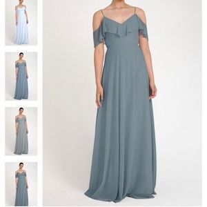 Bella Bridesmaids Chiffon Bridemaids Gown